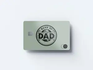 Bank of Dad - Credit/Debit Card Cover/Skin