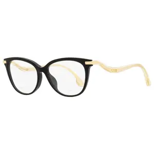 Jimmy Choo Alternative Fit Eyeglasses JC259/F 807 Black/Gold 53mm