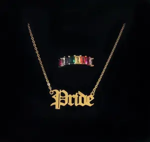 Old English Pride Necklace