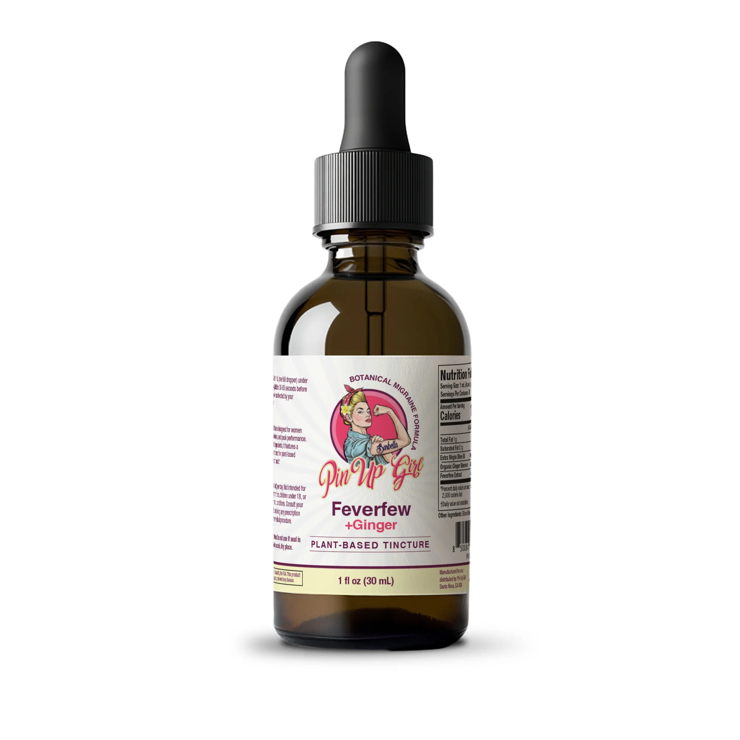 Plant-Based Feverfew Tincture | Soothing Head Comfort & Daily Wellness  Drug-Free Head Tension Support