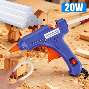 Thermoplastic Glue Gun DIY Mini Household Industrial Electric Repair Tool, Includes 10 Glue Sticks, Ideal for Home Auto Repair Kits