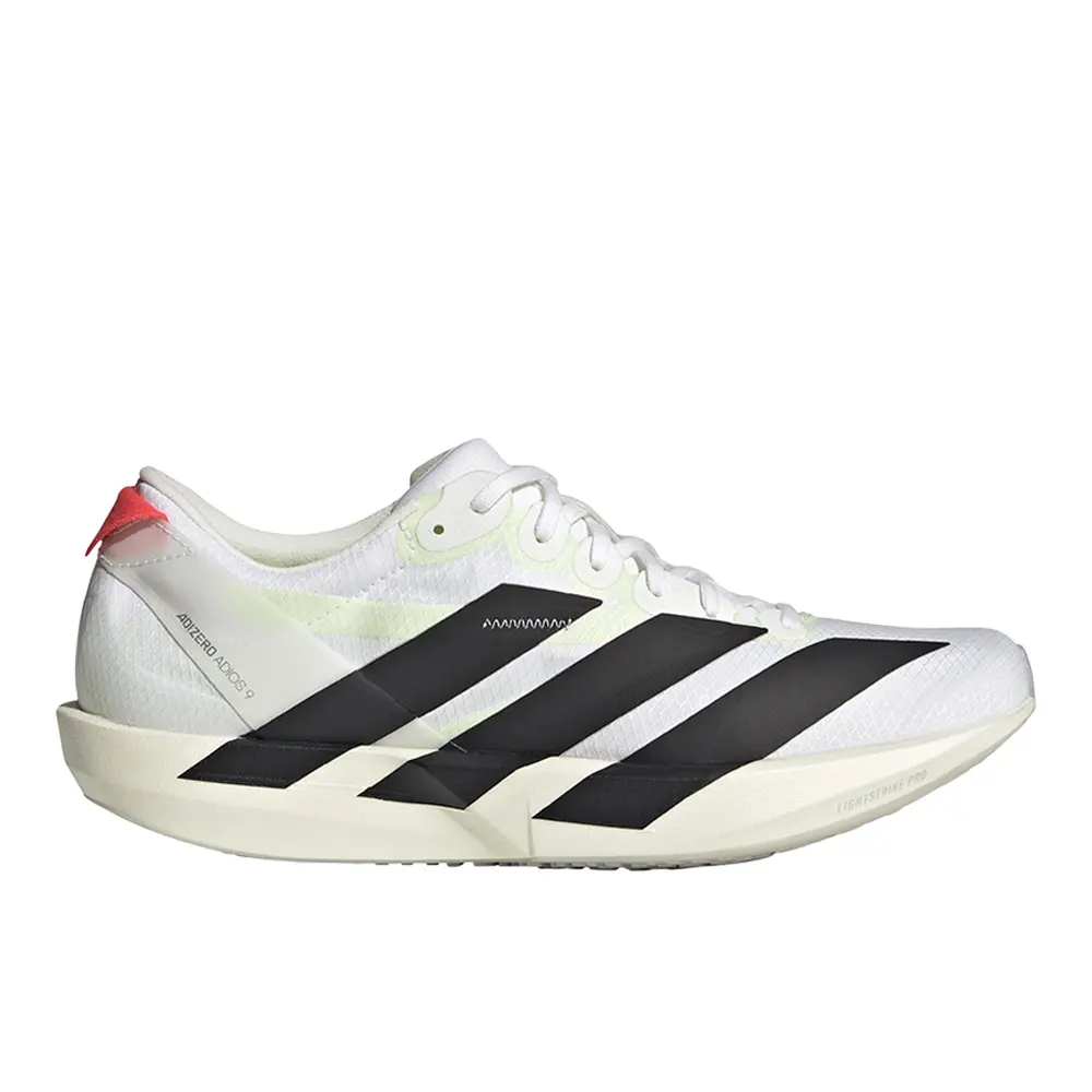 adidas Womens Adizero Adios 9 Running Sneakers Shoes - White adidas Womens Adizero Adios 9 Running Sneakers Shoes - White