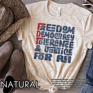 Subtle Anti Trump shirt, FDT shirt anti maga shirt, anti trump gift, Liberal shirt, democrat shirt, feminist shirt, funny political shirt DX2