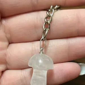 Mushroom keychain