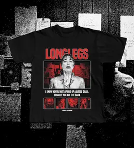 Longlegs Movie T-Shirt, Nicolas Cage Horror Graphic Tee