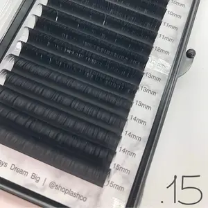 Flat Classic Lash Trays - 0.15 Diameter