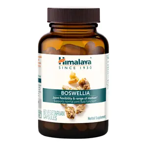 Himalaya Boswellia 60 Vegetarian Capsules Ayurvedic Supplement for Joint Function Herbal Wellness Blend