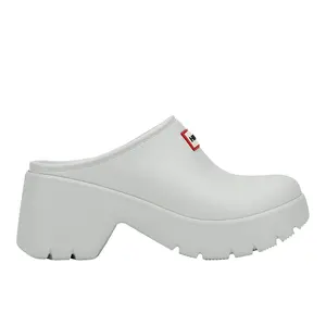 Hunter Womens Anika Slip On Clogs Casual - Blue