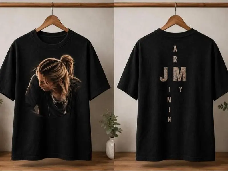 Jimin retro 90s TShirt, Arirang World Tour 2026 Shirt, Gift For ARMY 2026, Bangtan Concert Tee, Park Jimin Tshirt, Vintage Tour Outfit Top