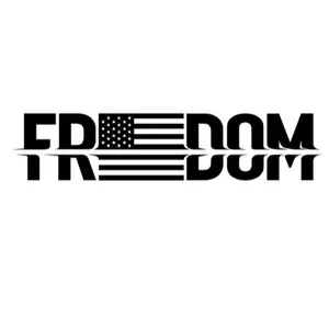 FREEDOM vinyl decal
