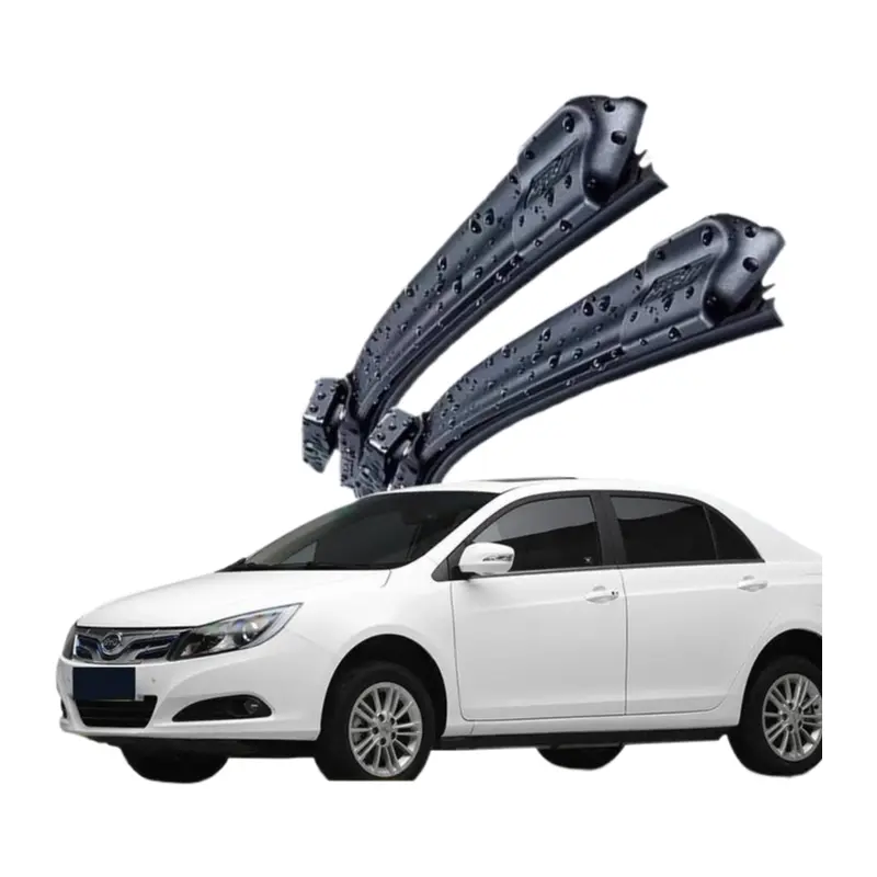 BYD E5 2016-2019 Custom-Fit Frameless Windshield Wipers, 20*1in Rubber Blades, Silent Wipe, Streak-Free Crystal Cleaning, Tool-Free Installation, Enhanced Driving Safety