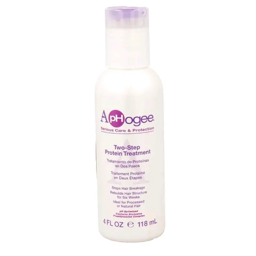Aphogee Two-step Protein Treatment for Damaged Hair 4 Fl Oz Stops Hair Breakage Reduces Hair Structure Breakage