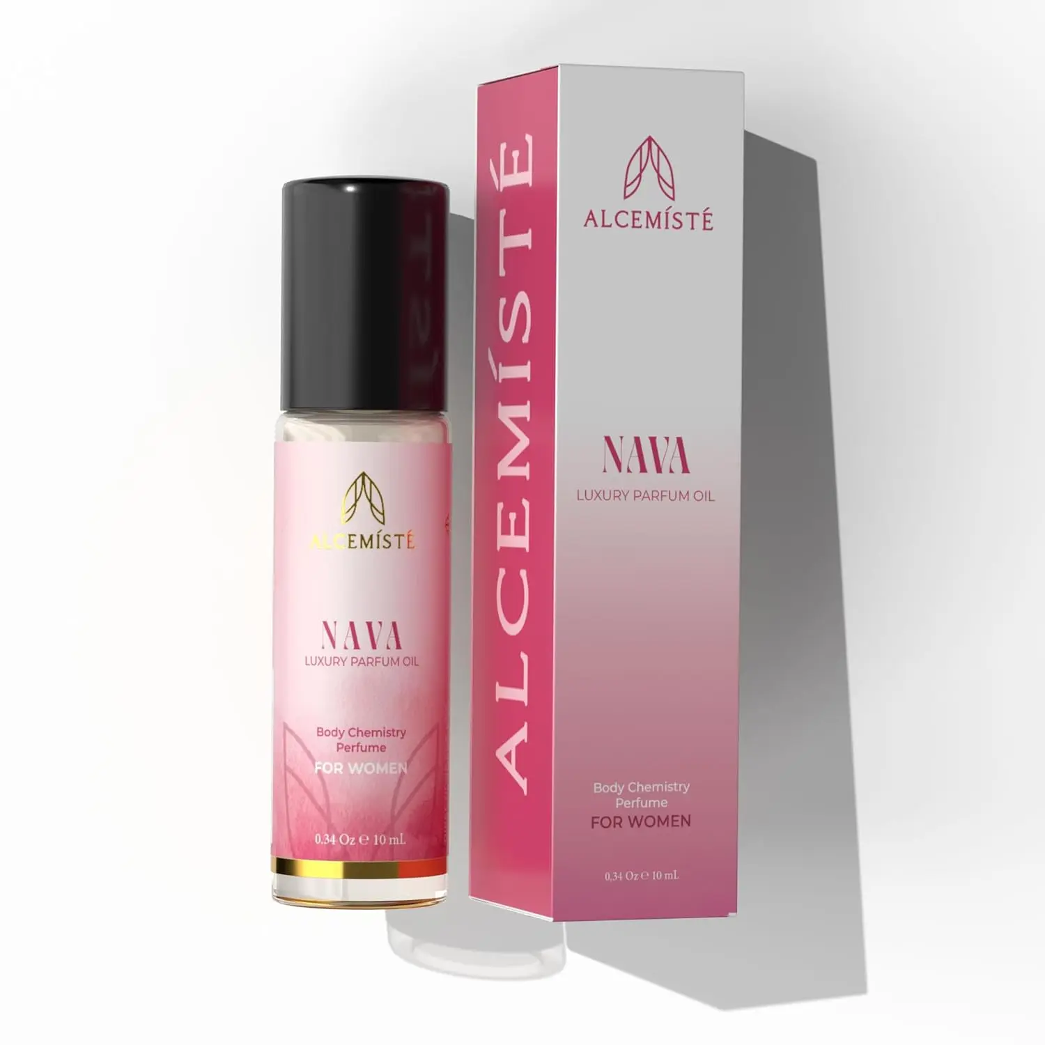 Concentrated Pheromones Perfumes For Women - Premium Enhanced Scents Feromonas Perfume Oil Cologne - Travel Size, Rollerball with Sweet, Floral, Feminine Scent 0.34 oz (10 mL)