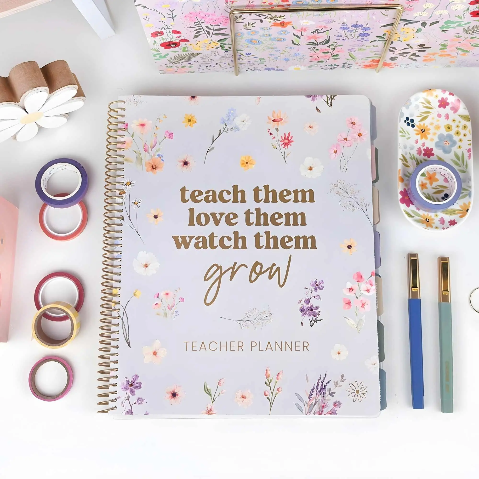 Undated Teacher Planner | Teach Them Love Them