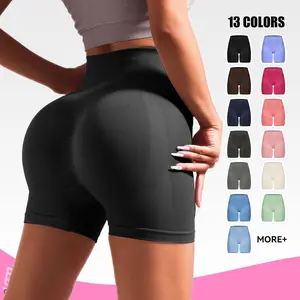 Viconow 5/8 Inch Yoga Shorts for Women - Bike Shorts for Gym Workout Yoga