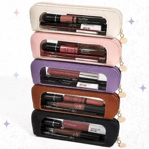Combination storage bag,Portable Makeup Brush Bag,Zipper Storage Bag Organizer Pouch,Versatile Storage Stationery, Travel Storage Bag, Portable Cosmetic Storage Bag，Essential storage bag for fashionable girls