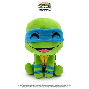 Youtooz Leonardo Teenage Ninja Turtles Plush, 9 Inch TMNT