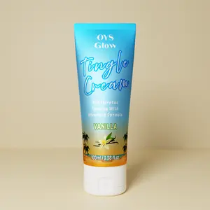 Advanced Tingle Tanning Cream – Vanilla Sunbed Tan Accelerator & Tingle Lotion for Fast, Instant, Radiant & Deep Tan
