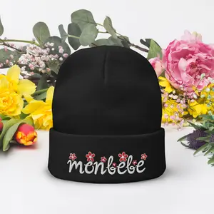 Monbebe Embroidered Beanie