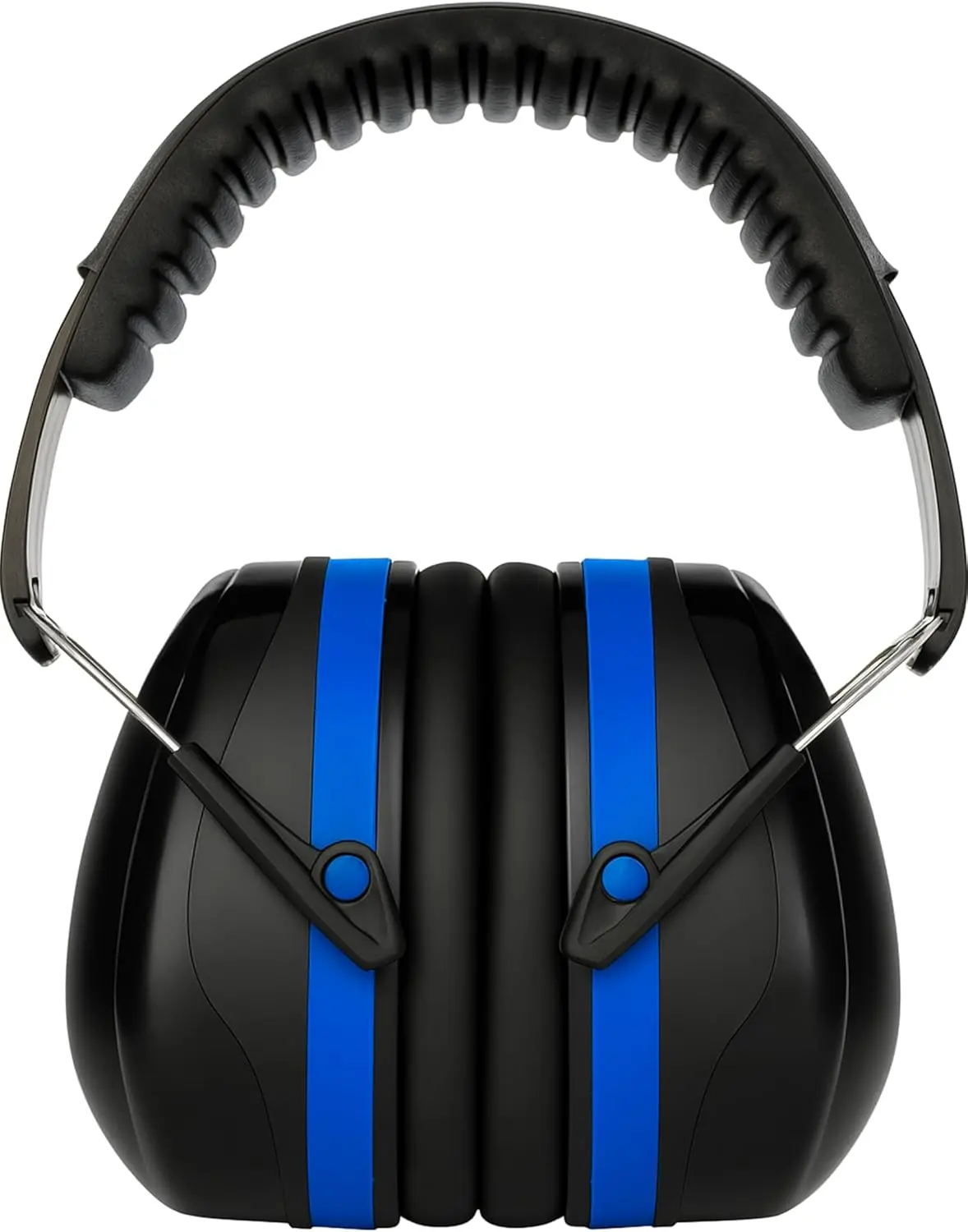 G & F Products 12010BL Highest NRR Safety Muffs - Professional Defenders Adjustable Headband Ear Protection, Hearing Protector Earmuffs, Fits Adults to Kids, One Size