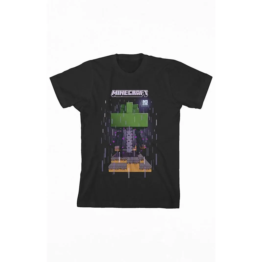 PacSun Kids Minecraft Enderman T-Shirt