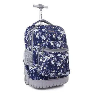 Tilami Rolling Backpack 18 inch Boys and Girls Laptop Backpack