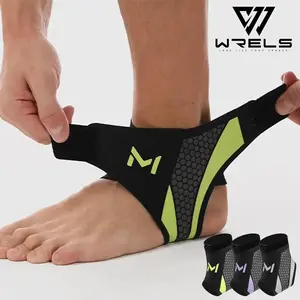 1PC Professional Adjustable Compression Ankle Brace - For Basketball/Running/Volleyball Athletes! 🔥 Breathable Elastic Design
