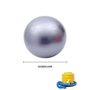 Thickened Explosion-Proof Yoga Ball Durable and Wear-Resistant PVC Fitness Ball Suitable for Home and Gym Training