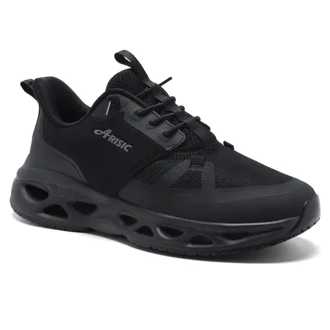 Men's Casual Sneakers Tennis Walking Shoes , Slip on Lightweight Running Shoes Workout Athletic Tennis Shoes Gym Sneakers, Non Slip Shoes For Work, Shock Absorbing Work & Safety Footwear