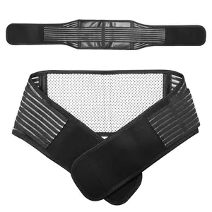 Adjustable Self-Heating Magnetic Therapy Waist Support Belt, Tourmaline Magnetic Back Braces for Lower Back Pain Relief, Self Heating & Soothing Waist Band, Lumbar Support Belt for Herniated Disc/Sciatica outdoorfun