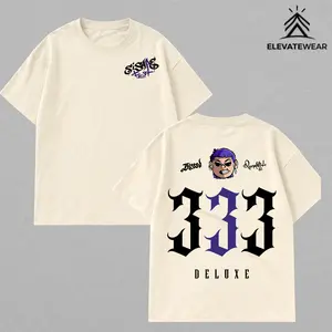Rapper Blessd SI SABE Album 2026 Tour Graphics t-SHIRT, Men Women Vintage High Street Cotton Fashion Tee, Unisex Casual  Outfit