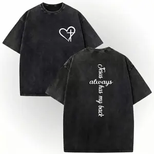 Jesus Always Has My Back Shirt, I Love Jesus, Faith Shirt, Christian Gift, Jesus Gift, Blessed Shirt, Christian Shirts, Religious Tee Shirt Menswear