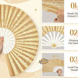 Hand-held Fans for Line Dancers - Keep Cool and Beat the Heat - Accessory, Decor