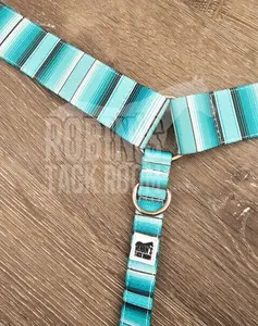 Blue serape breastcollar