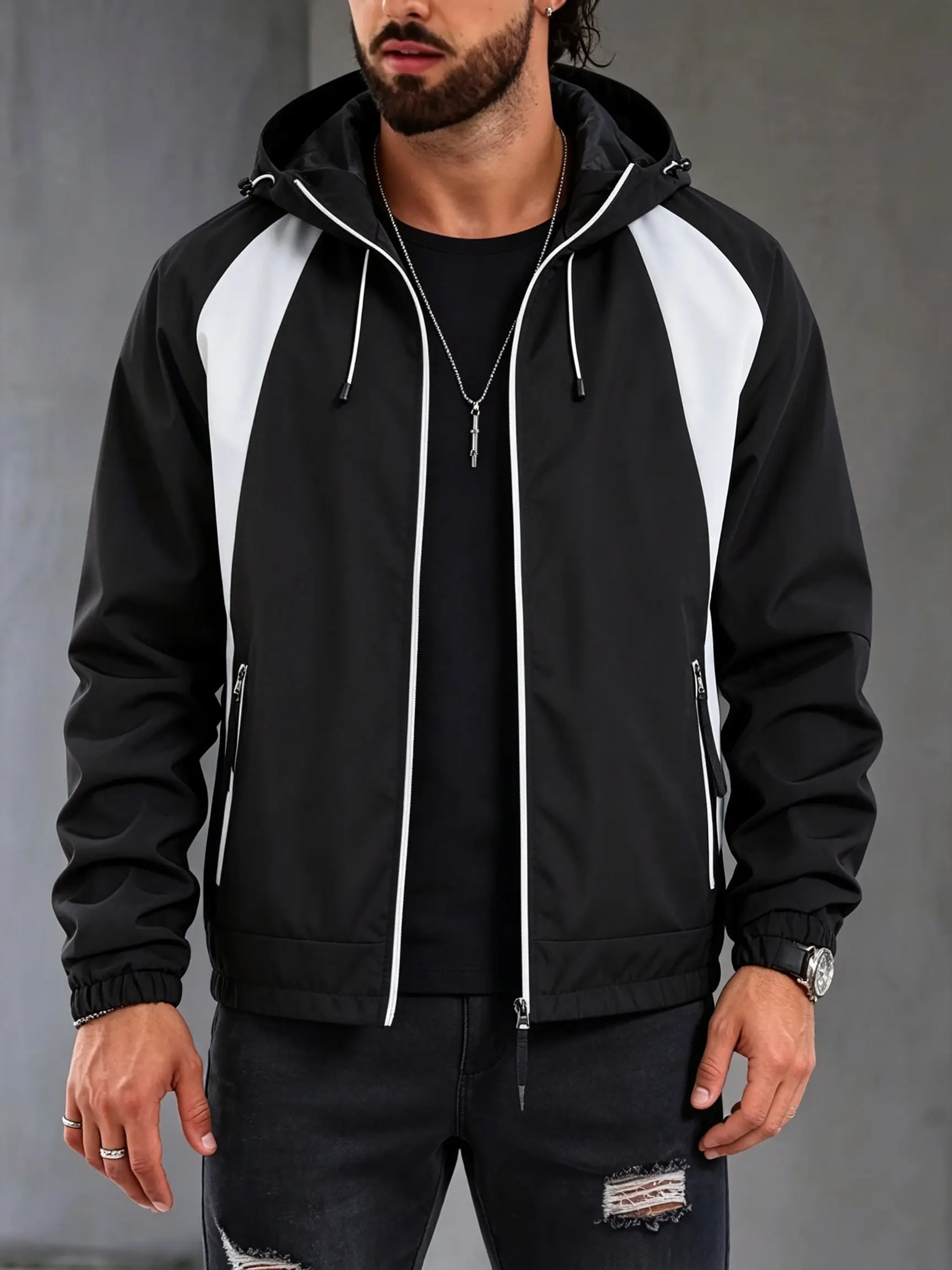 Men's Waterproof Windproof Outdoor Sports Jacket