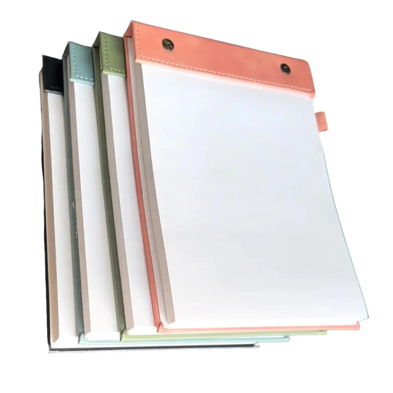 A5 Notepad for Adults, 100gsm Quality Paper, 100 Sheets (200 Pages), Lined/Black-Blank/Blue-Blank Options, Assorted Colors, Multipurpose Office Stationery for Thought Organization with Ample Writing Space