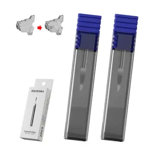 stedi model graffiti blade, tungsten steel blade, 0.15 + 0.2 mm size, for modeling hobbies, RG scale models, Gundam model kits, for graffiti lines, sculpting, panel lines, resin, graffiti replacement blades