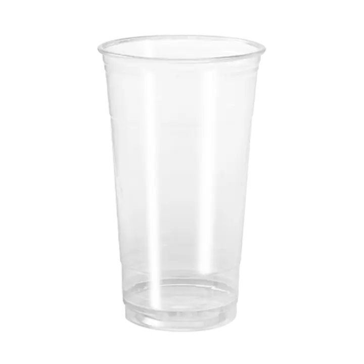 Custom Cup Factory Disposable 32oz PET Plastic Drink Cup - 107mm Diameter, Fruit-Suitable, Print-Ready, Free Sample Products, 500-Piece Bulk Pack Case