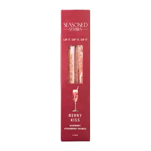Berry Kiss Seasoned Straws 6ct.