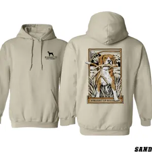 Straight Up Southern Hoodie - Hunting Dog Design Shirt - Trendy Hoodie for Men and Women Menswear Sweaters Womenswear Sweatshirts