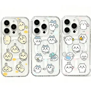 Anime C-Chiikawas Magnetic Case for iPhone case 17/16/15/14/13/12/11 Samsung S21 S22 S23 S24 S25 NOTE& ZFOLD&ZFLIP series Hard Cover
