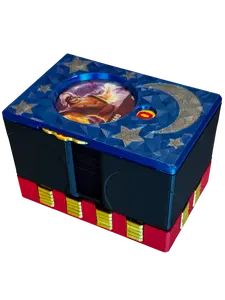 Fantastic Lorcana Deck Box Set: Token Tray, Lore Counter, Card Storage Tcg Booster Packs