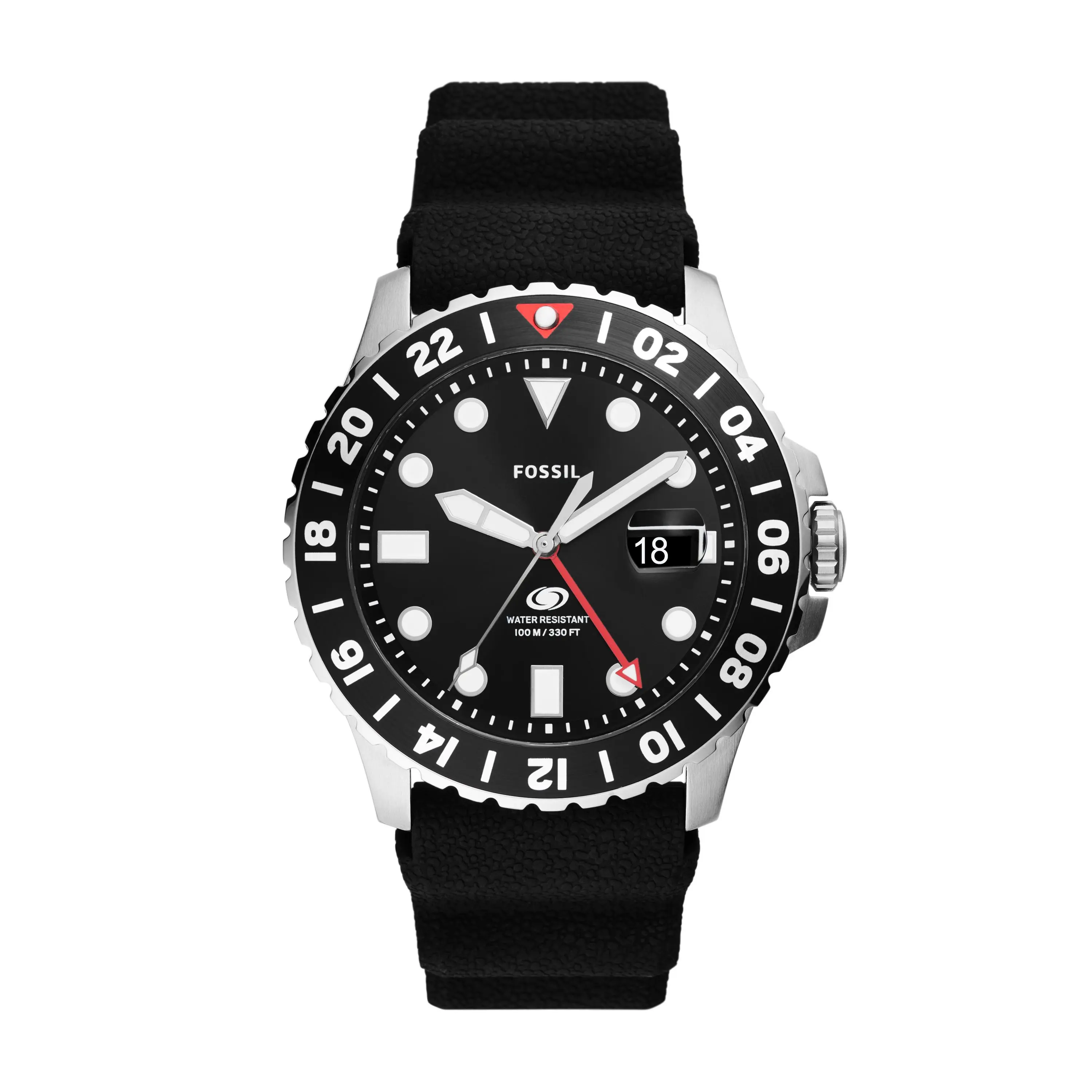 Fossil Men's Fossil Blue GMT, Stainless Steel Watch