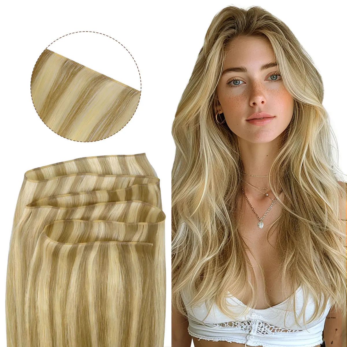 #16/22A  Alight Blonde Highlights