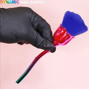 Dust Brush (Cosmetic-grade Duster) - Royal Blue Rose style
