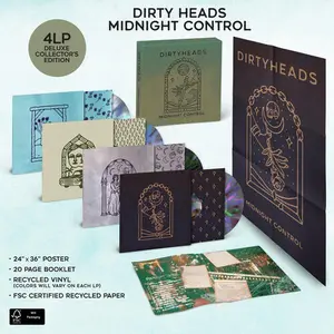 Midnight Control Deluxe: Collector's Edition - Dirty Heads - Record Album, Vinyl LP