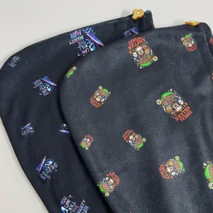 Cereal Killers Horror Hair Towel Wrap – Scary Movie Slasher Characters, Funny Halloween Cereal Design, Soft Absorbent Microfiber Hair Drying Towel for Women & Girls