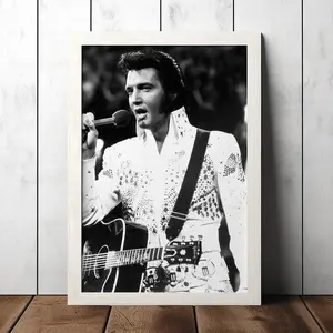 Elvis Poster - Concert Poster - Music Fan Collectibles - Vintage Music Poster