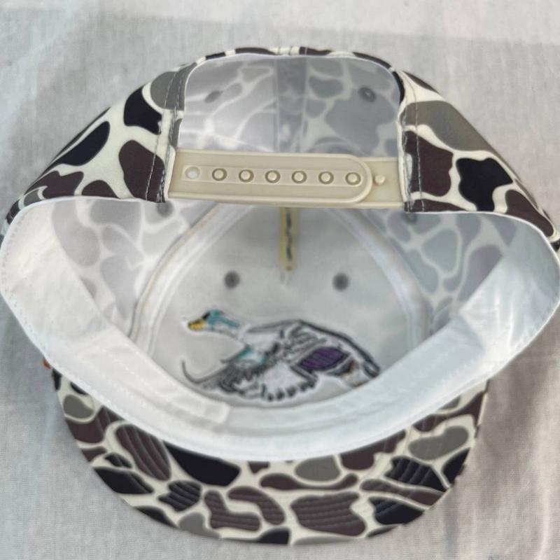 Mallard Duck Camo Hat - Embroidered Snapback for Duck Hunting, Hunting Cap, Gift for Him, GIft for Husband