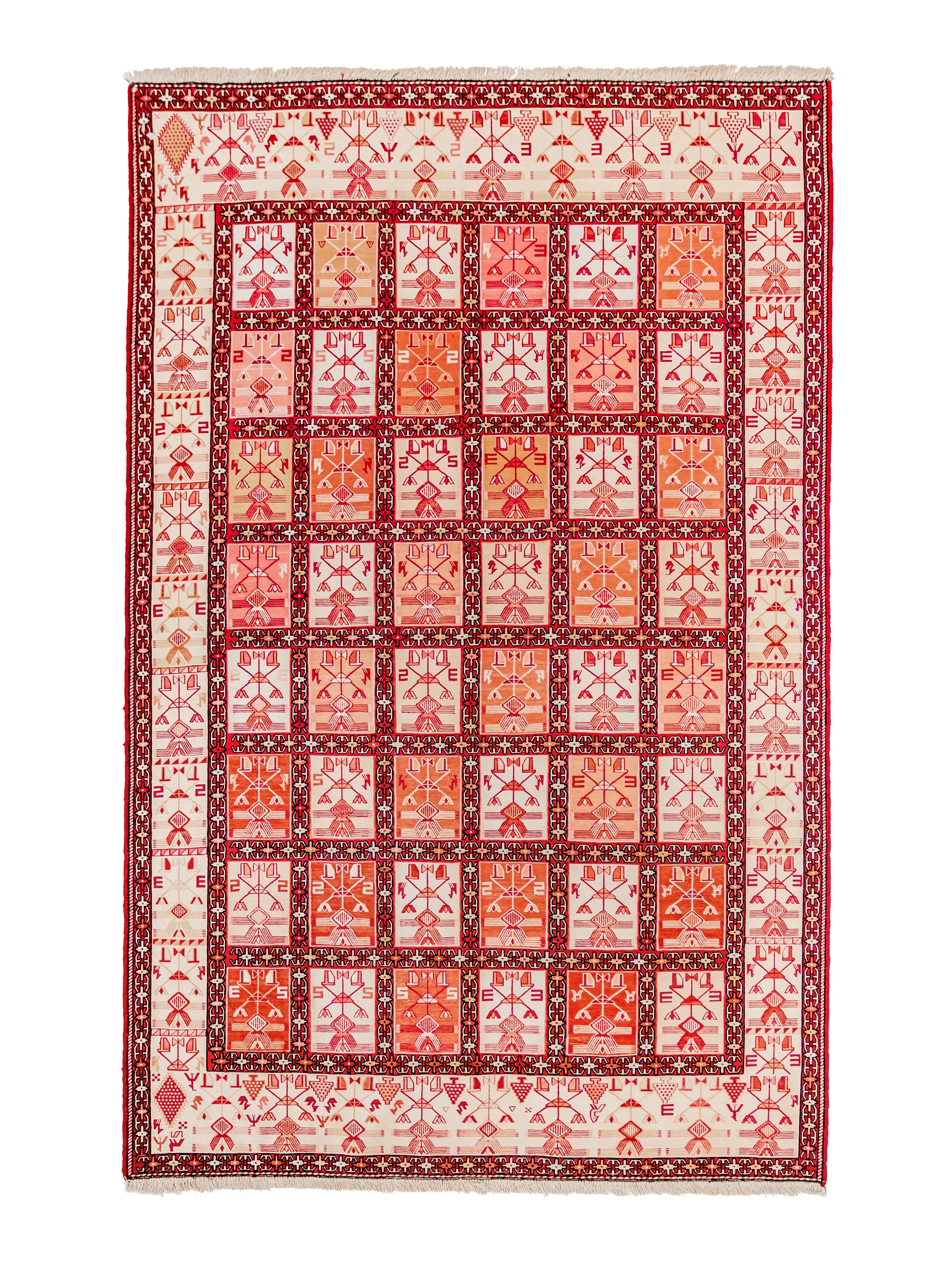 725 - Persian Baluch Kilim Silk Rug